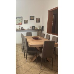 Tavolo con prolunghe cm 180x100h.76 allungabile cm 480 nuovo art.1684 consegna gratuita-arredamentishop.it  Tempesta Offerte ...