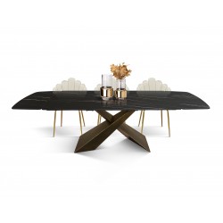 Tavoli in ceramica art.2063 cm 180x90h.76 aperto cm 220/260 nuovo consegna gratuita-arredamentishop.it  Tempesta Offerte mobi...
