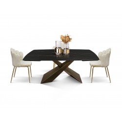 Tavoli in ceramica art.2063 cm 180x90h.76 aperto cm 220/260 nuovo consegna gratuita-arredamentishop.it  Tempesta Offerte mobi...