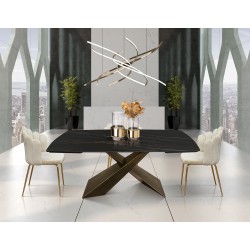 Tavoli in ceramica art.2063 cm 180x90h.76 aperto cm 220/260 nuovo consegna gratuita-arredamentishop.it  Tempesta Offerte mobi...