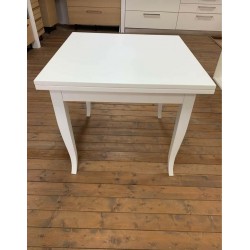 Tavolo a libro 90x90 h.78 bianco opaco aperto cm 180 nuovo art.747 consegna gratuita-arredamentishop.it  Tempesta Offerte mob...
