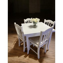 Tavolo a libro 90x90 h.78 bianco opaco aperto cm 180 nuovo art.747 consegna gratuita-arredamentishop.it  Tempesta Offerte mob...