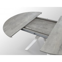 Tavolo rotondo cucina cm diametro 120h.75,5 allungabile cm 170 art.2178 nuovo consegna gratuita-arredamentishop.it  Tempesta ...