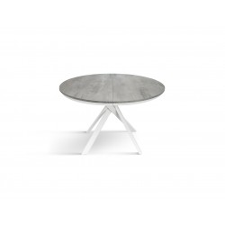 Tavolo rotondo cucina cm diametro 120h.75,5 allungabile cm 170 art.2178 nuovo consegna gratuita-arredamentishop.it  Tempesta ...