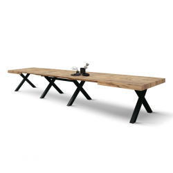 Tavolo per 20 persone cm 180x90h.77 aperto cm 480 art.02005 nuovo consegna gratuita-arredamentishop.it  Tempesta Offerte mobi...