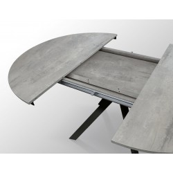 Tavolo cucina rotondo cm diametro 120h.75,5 allungabile cm 170 art.2120 nuovo consegna gratuita-arredamentishop.it  Tempesta ...