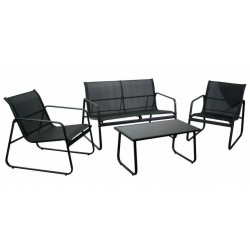 Salottino giardino set 2 sedie+1 panchina+1 tavolino art.103447 consegna gratuita-arredamentishop.it  AD TREND Offerte mobili...