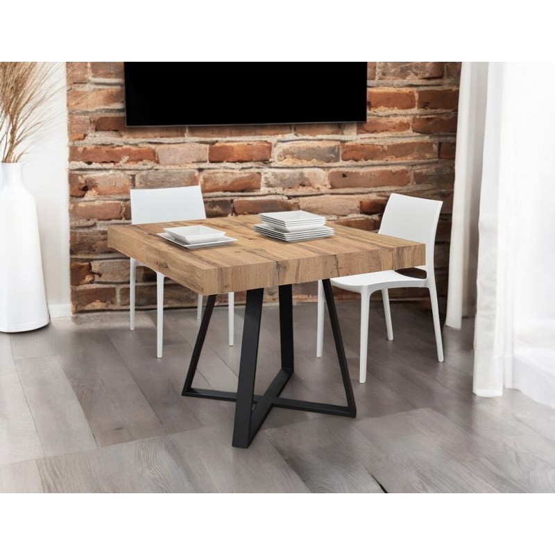 Tavolo cucina allungabile cm 95x90h.76 aperto cm 145x90h.76 art.2227 nuovo consegna gratuita-arredamentishop.it  Tempesta Off...