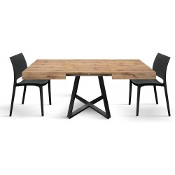Tavolo cucina allungabile cm 95x90h.76 aperto cm 145x90h.76 art.2227 nuovo consegna gratuita-arredamentishop.it  Tempesta Off...