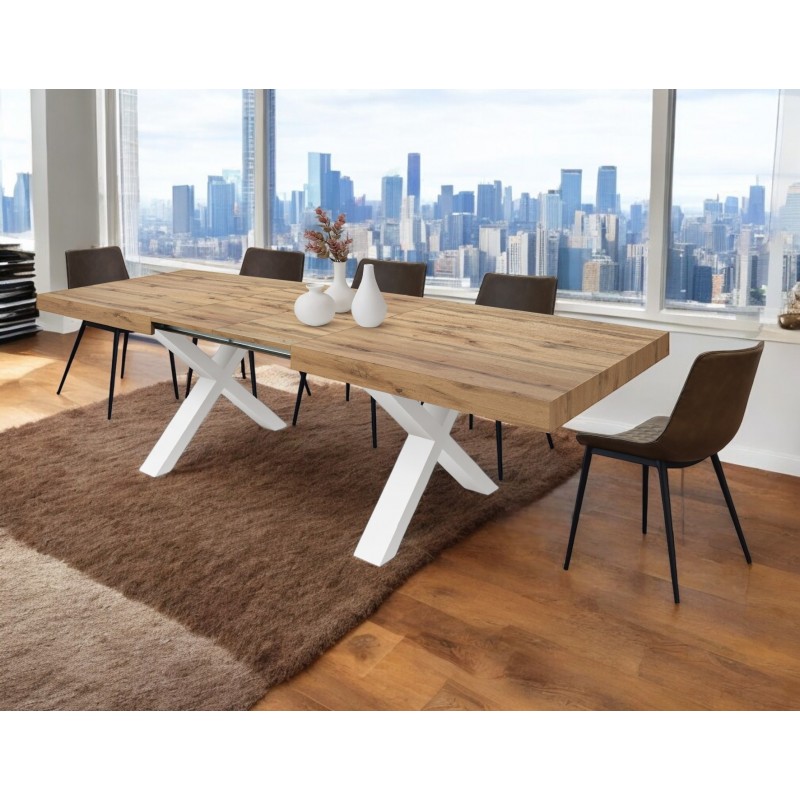 Tavolo 90 x 180 allungabile cm 220/260 nuovo art.2230 consegna gratuita-arredamentishop.it  Tempesta Offerte mobili 420,00 € ...