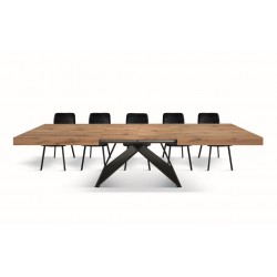 Tavolo boho chic cm 160x90h.77 allungabile cm 200/240 nuovo art.2242 consegna gratuita-arredamentishop.it  Tempesta Offerte m...