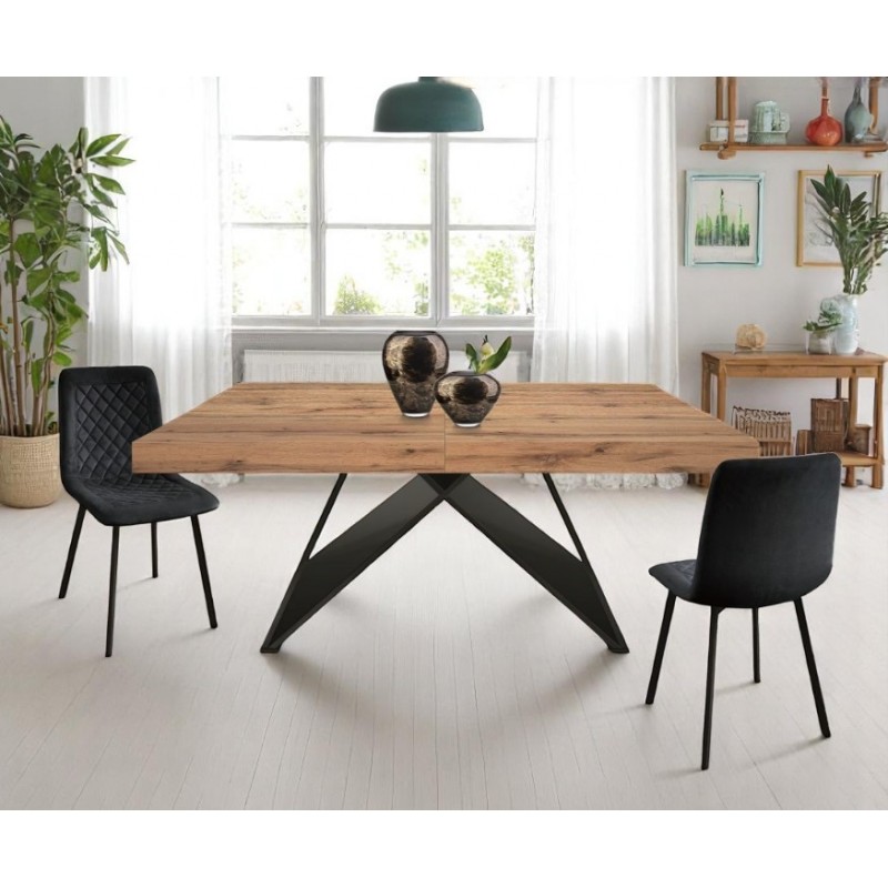 Tavolo boho cm 180x90h.77 aperto cm 220/260 nuovo art.2243 consegna gratuita-arredamentishop.it  Tempesta Offerte mobili 500,...