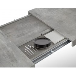 Tavolo da pranzo allungabile moderno cm 160x90h.77 aperto cm 200/240 nuovo art.2244 consegna gratuita-arredamentishop.it  Tem...