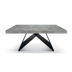 Tavolo da pranzo allungabile moderno cm 160x90h.77 aperto cm 200/240 nuovo art.2244 consegna gratuita-arredamentishop.it  Tem...