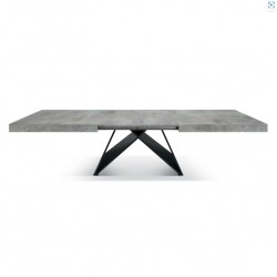Tavolo da pranzo allungabile moderno cm 160x90h.77 aperto cm 200/240 nuovo art.2244 consegna gratuita-arredamentishop.it  Tem...