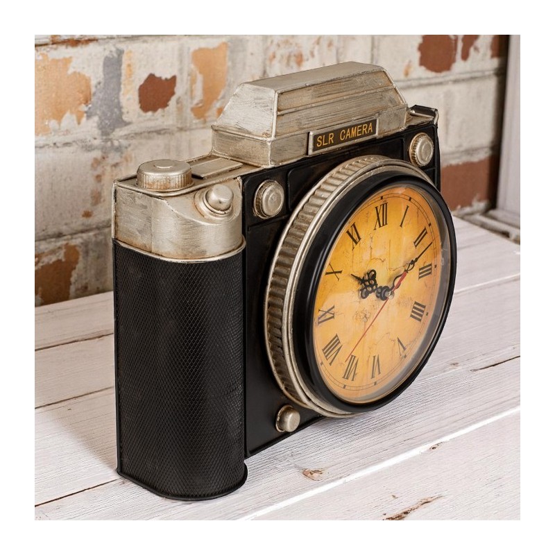 Appendi chiavi in metallo con orologio vintage cm 23x8,5h.29 art.144379 nuovo consegna gratuita-arredamentishop.it  Out of th...