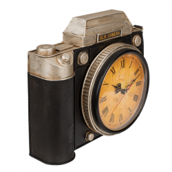 Appendi chiavi in metallo con orologio vintage cm 23x8,5h.29 art.144379 nuovo consegna gratuita-arredamentishop.it  Out of th...