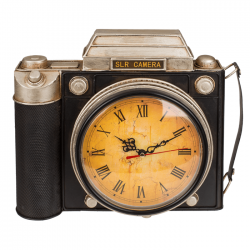 Appendi chiavi in metallo con orologio vintage cm 23x8,5h.29 art.144379 nuovo consegna gratuita-arredamentishop.it  Out of th...