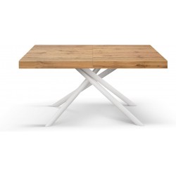 Tavolo pranzo allungabile cm 140x90h.74 aperto cm 180/220 nuovo art.2250 consegna gratuita-arredamentishop.it  Tempesta Offer...