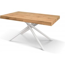 Tavolo allungabile soggiorno cm 160x90h.74 aperto cm 200/240 nuovo art.2258 consegna gratuita-arredamentishop.it  Tempesta Of...