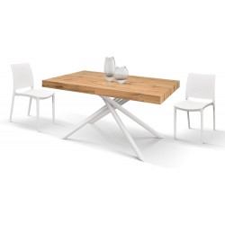 Tavolo allungabile soggiorno cm 160x90h.74 aperto cm 200/240 nuovo art.2258 consegna gratuita-arredamentishop.it  Tempesta Of...