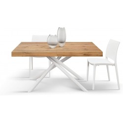 Tavolo allungabile soggiorno cm 160x90h.74 aperto cm 200/240 nuovo art.2258 consegna gratuita-arredamentishop.it  Tempesta Of...