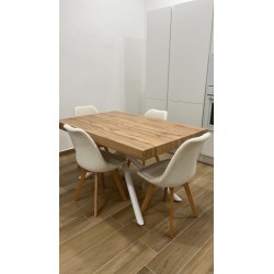 Tavolo allungabile soggiorno cm 160x90h.74 aperto cm 200/240 nuovo art.2258 consegna gratuita-arredamentishop.it  Tempesta Of...