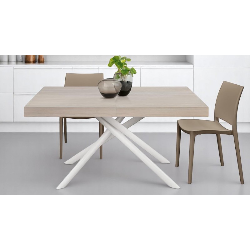 Tavolo minimalista cm 160x90h.74 aperto cm 200/240 nuovo art.2259 consegna gratuita-arredamentishop.it  Tempesta Offerte mobi...