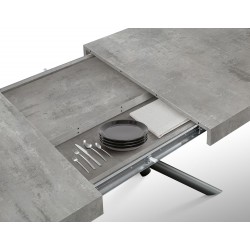 Tavolo allungabile da cucina cm160x90h.74 aperto cm 200/240 nuovo art.2256 consegna gratuita-arredamentishop.it  Tempesta Off...