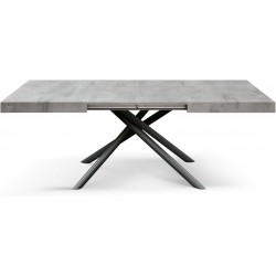 Tavolo allungabile da cucina cm160x90h.74 aperto cm 200/240 nuovo art.2256 consegna gratuita-arredamentishop.it  Tempesta Off...