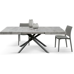 Tavolo allungabile da cucina cm160x90h.74 aperto cm 200/240 nuovo art.2256 consegna gratuita-arredamentishop.it  Tempesta Off...