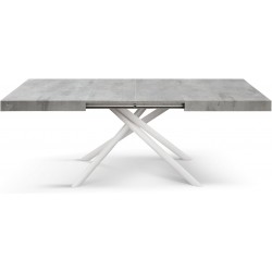Tavolo allungabile cemento cm 160x90h.74 aperto cm 200/240 nuovo art.2260 consegna gratuita-arredamentishop.it  Tempesta Offe...