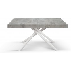 Tavolo allungabile cemento cm 160x90h.74 aperto cm 200/240 nuovo art.2260 consegna gratuita-arredamentishop.it  Tempesta Offe...