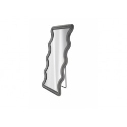 Specchio ondulato cornice velluto grigio cm 73xh.178 nuovo art.112316 consegna gratuita-arredamentishop.it  AD TREND Offerte ...