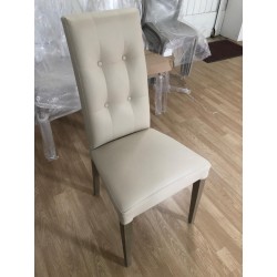 Sedie cucina tortora ecopelle set 2 pezzi nuove art.677 consegna gratuita-arredamentishop.it  Tempesta Offerte mobili 150,00 ...
