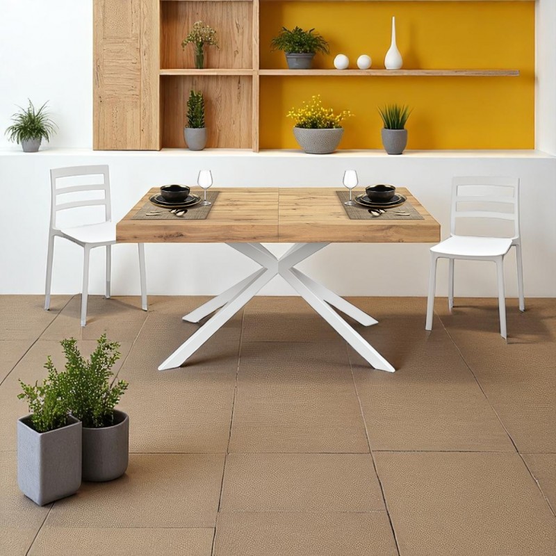 Tavolo taverna allungabile cm 160x90h.74 aperto cm 200/240 nuovo art.2274 consegna gratuita-arredamentishop.it  Tempesta Offe...