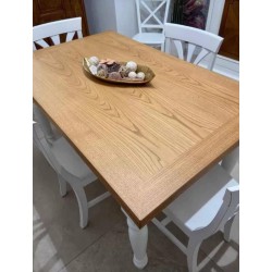 Tavolo country allungabile nuovo art.716 cm 140x85h.76 aperto cm 220 consegna gratuita-arredamentishop.it  Tempesta Offerte m...