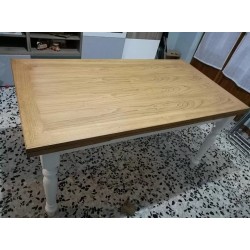 Tavolo country allungabile nuovo art.716 cm 140x85h.76 aperto cm 220 consegna gratuita-arredamentishop.it  Tempesta Offerte m...