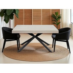Tavolo sala pranzo allungabile cm 140x90h.74 aperto cm 180/220 nuovo art.2263 consegna gratuita-arredamentishop.it  Tempesta ...