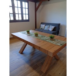 Tavolo con prolunghe cm 180x100h.76 allungabile cm 480 nuovo art.1684 consegna gratuita-arredamentishop.it  Tempesta Offerte ...