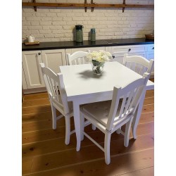 Tavolo a libro 90x90 h.78 bianco opaco aperto cm 180 nuovo art.747 consegna gratuita-arredamentishop.it  Tempesta Offerte mob...