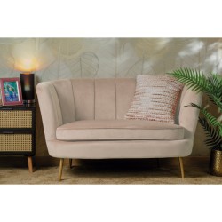 Divano velluto beige cm 130x78h.73 art.69508 consegna gratuita-arredamentishop.it  AD TREND Offerte mobili 290,00 € 290,00 € ...