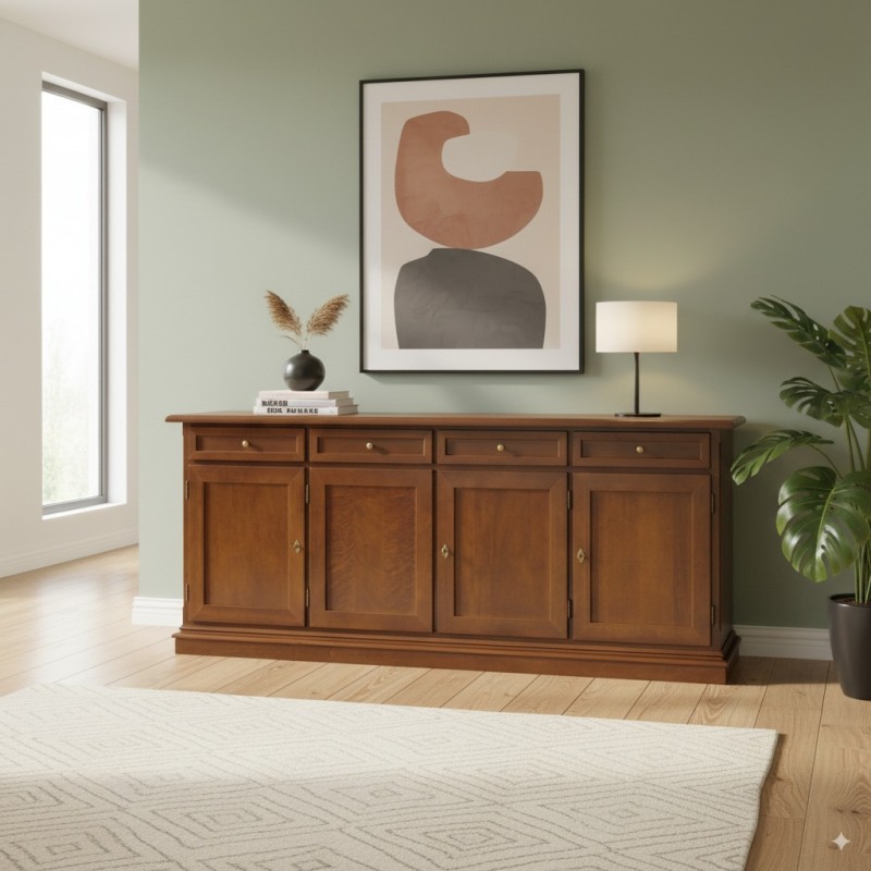 Credenza 4 porte cm 205x42h.86 nuova art.380 consegna gratuita-arredamentishop.it  Tempesta Offerte mobili 350,00 € 350,00 € ...