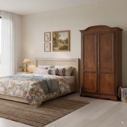 Armadio due ante arte povera smontato cm 107x55h.197 nuovo art.0275 consegna gratuita-arredamentishop.it  Tempesta Offerte mo...