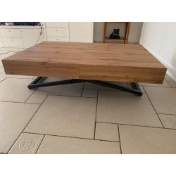 Tavolo alzabile h. 30/77 cm 120x80h.77 aperto cm 170/220 nuovo art.2004 consegna gratuita-arredamentishop.it  Tempesta Offert...