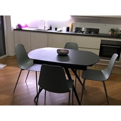 Tavolo girevole allungabile cm 120x90h.78 aperto cm 180 nuovo art.1920 consegna gratuita-arredamentishop.it  Tempesta Offerte...