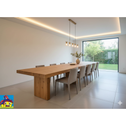 Tavolo allungabile 4 metri moderno cm 180x100h.76 aperto fino a cm 480 nuovo art.1679 consegna gratuita-arredamentishop.it  T...