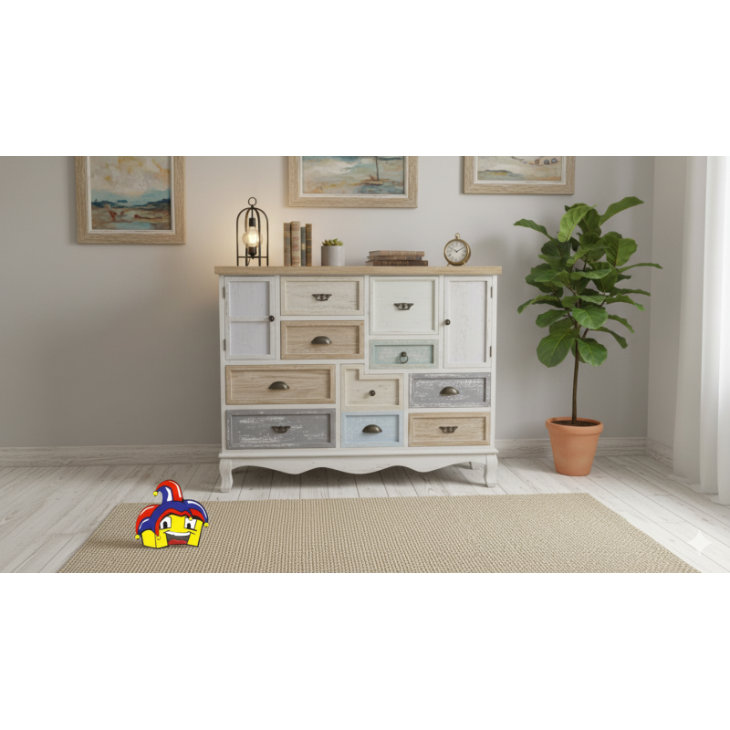 Credenze vintage art.101661 cm 115x35h.93 nuovo consegna gratuita-arredamentishop.it  AD TREND Offerte mobili 270,00 € 270,00...