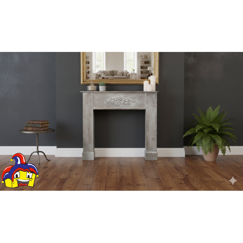 Cornice camino cm 110x23h97 nuova art.37351 consegna gratuita-arredamentishop.it  AD TREND Offerte mobili 110,00 € 110,00 € 1...