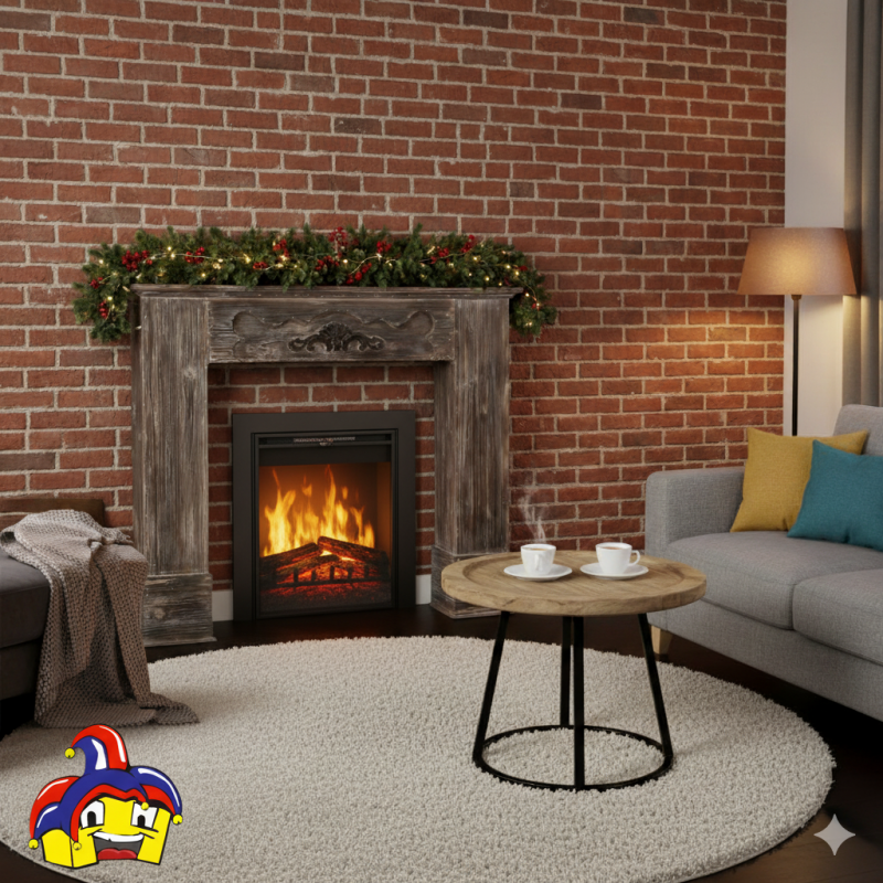 Cornice caminetto finto cm 110x23h97 nuova art.37349 consegna gratuita-arredamentishop.it  AD TREND Offerte mobili 110,00 € 1...